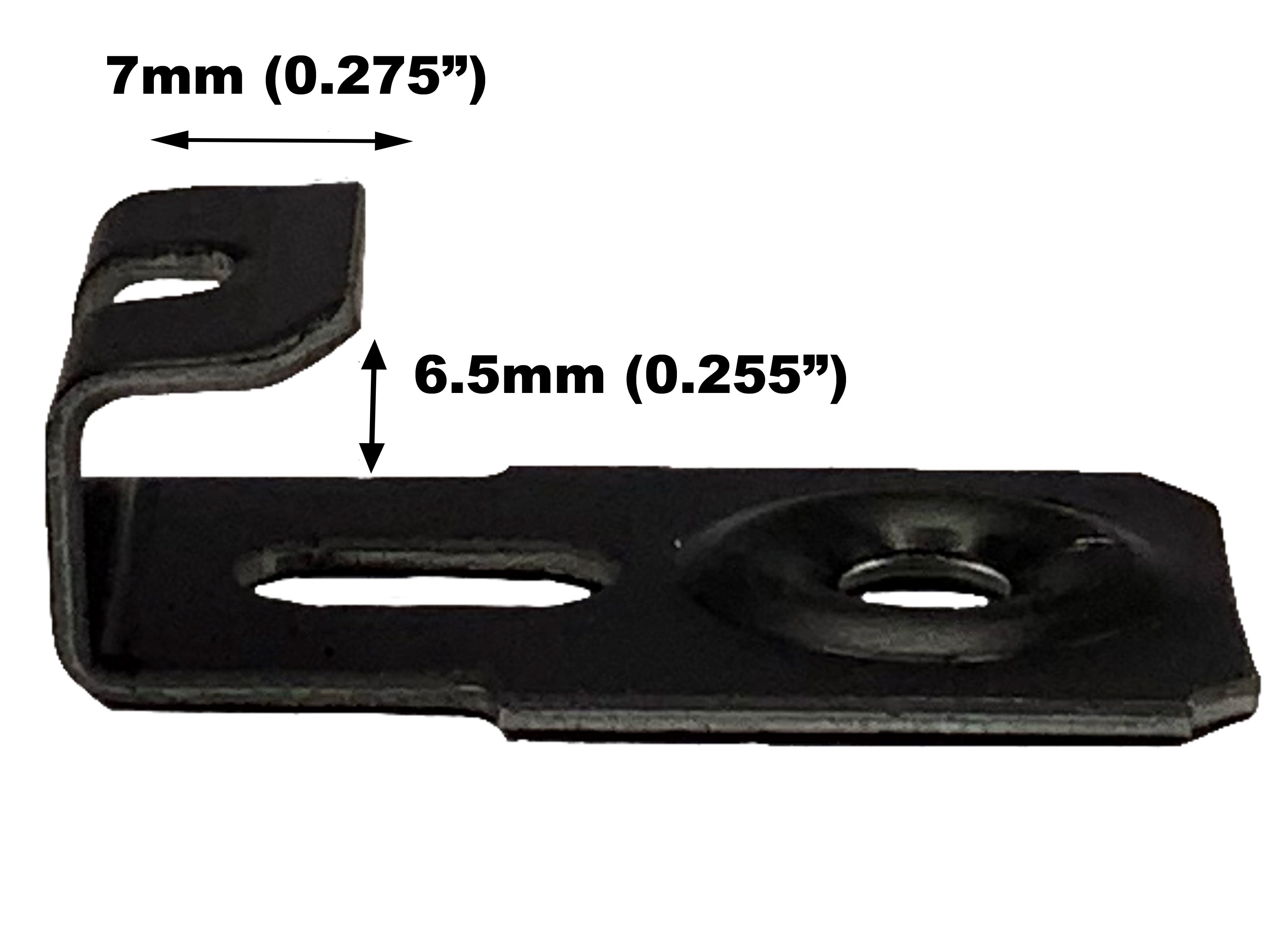 Start/End Hidden Deck Clip: Stainless - 8.5mm