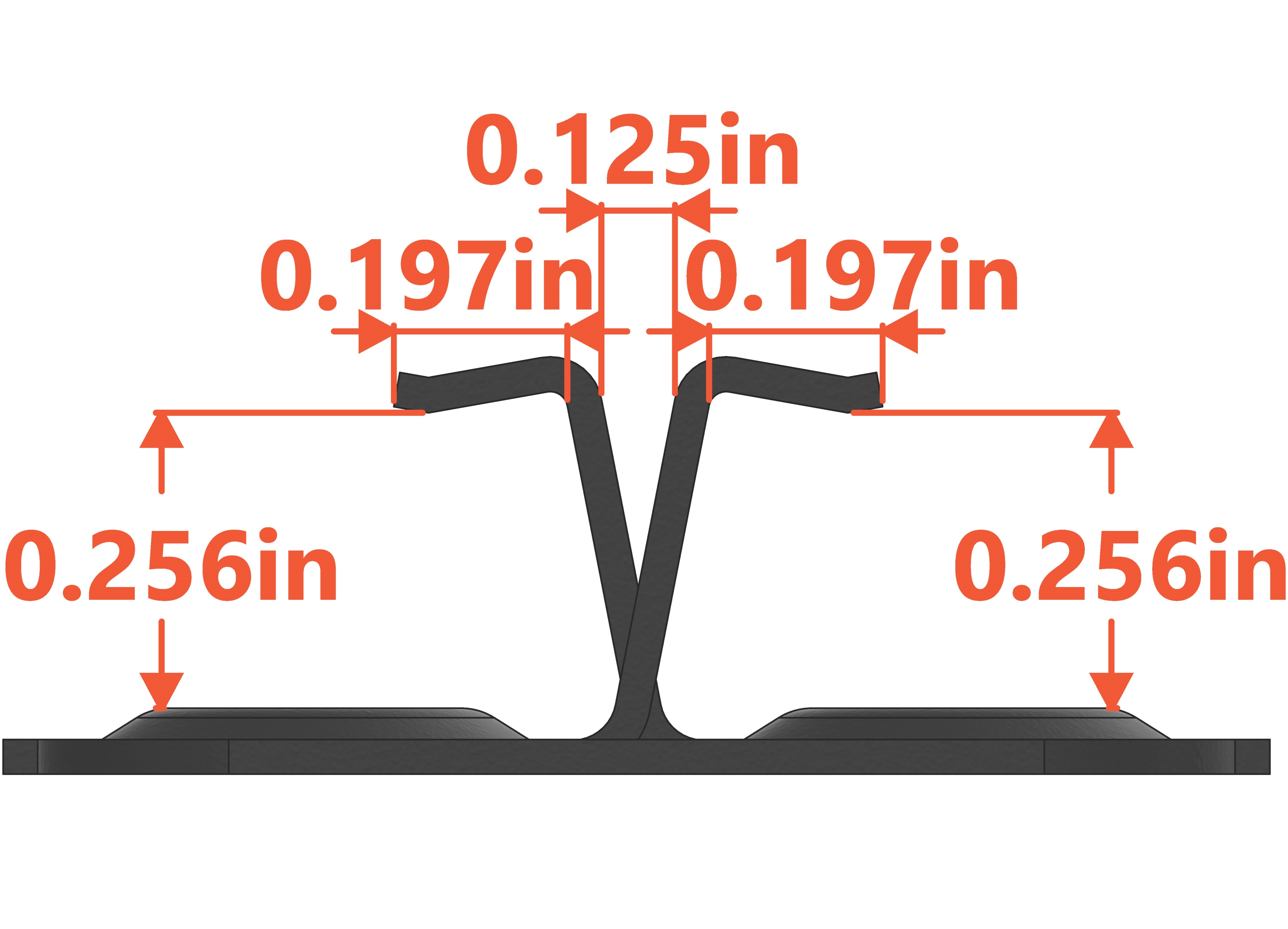 WPC Hidden Deck Clip: Galvanized - 6.5mm-3