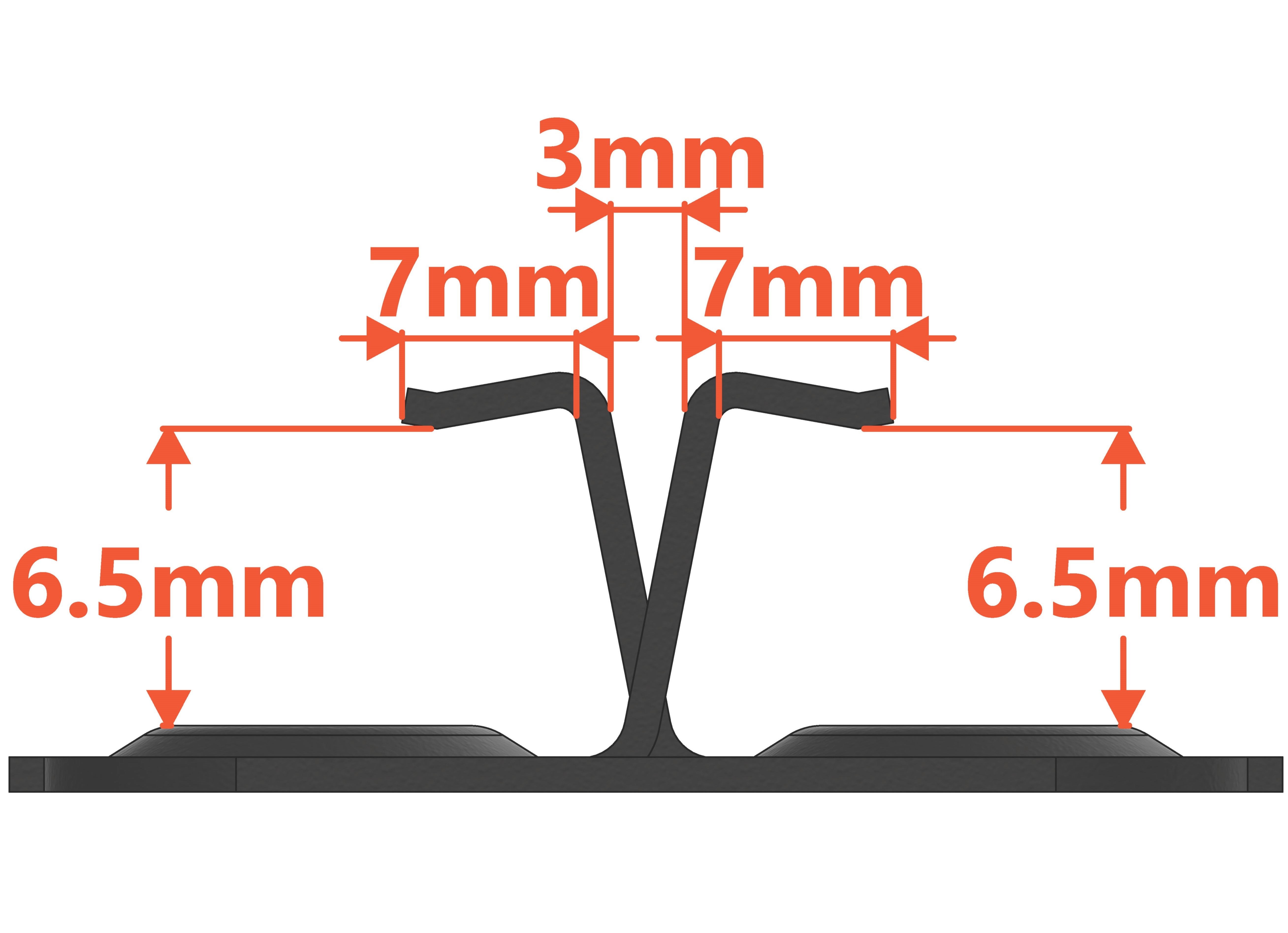 WPC Hidden Deck Clip: Galvanized - 6.5mm-2
